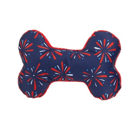 骨犬玩具 – 毛絨，附發聲器